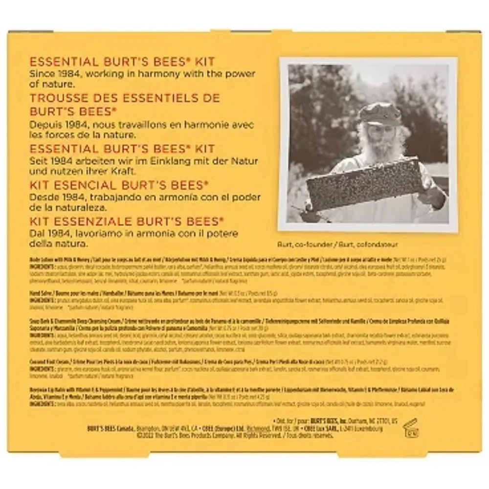 Burt's Bees 5-Piece Essential Everyday Beauty Gift Set - Picture 2 of 3